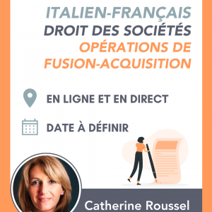 Traduction juridique : fusions-acquisitions Italie–France | SFT
