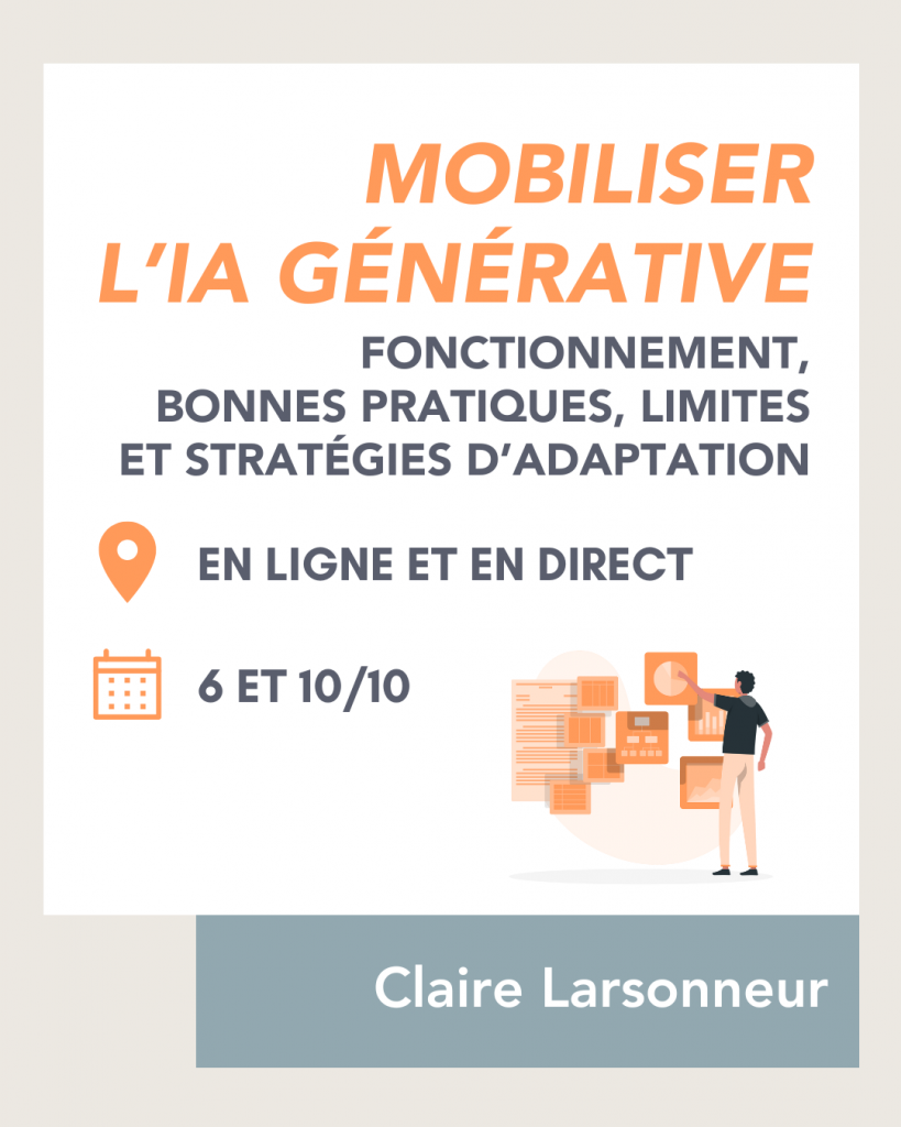 IA générative : comprendre, utiliser, encadrer | Formation SFT