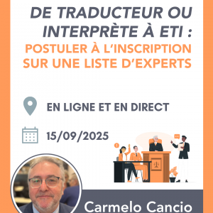 Postuler comme expert traducteur-interprète : s’inscrire sur la liste de justice