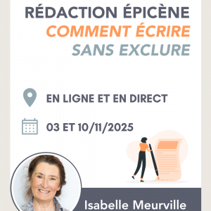 Formation rédaction épicène : écrire sans exclure | SFT