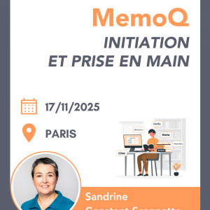 Outil d’aide à la traduction : MemoQ - Initiation et prise en main