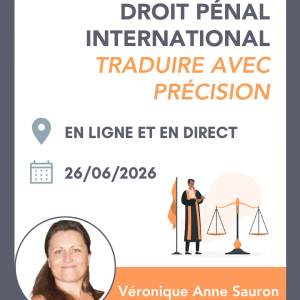Droit pénal international : Les clés pour traduire avec précision dans un contexte judiciaire en évolution