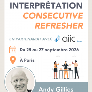 Consecutive Refresher - Andy Gillies